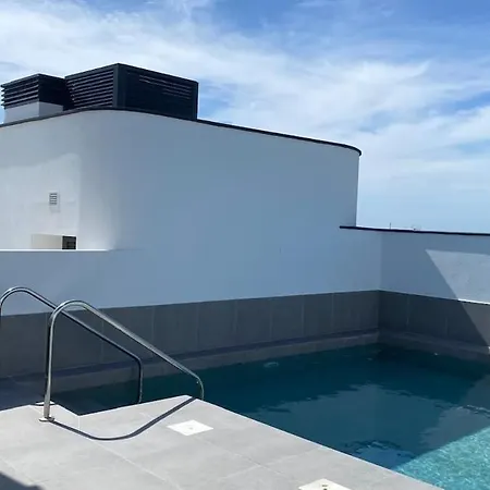 Daire Elegant Apartment, Central, Pool And Parking Tarifa